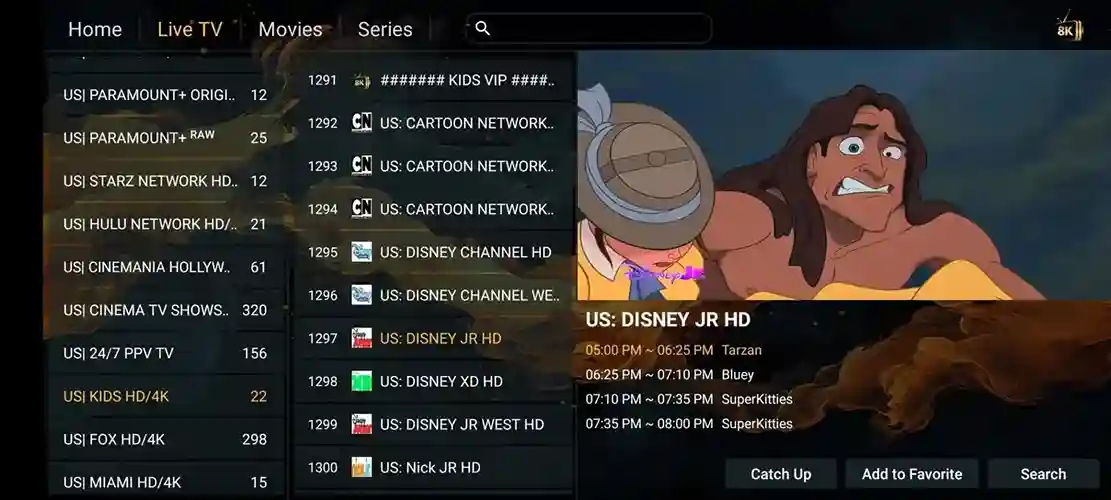 Preview 2 - Aurex TV Premium IPTV Subscription